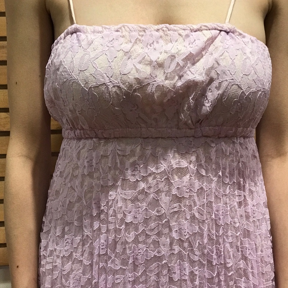Vintage lilac lace dresss